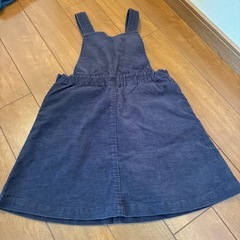 ファミリア　コーデュロイジャンパースカートの画像