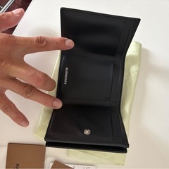 Burberry三つ折りさいふ財布の画像