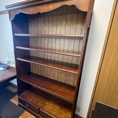 カリモクの本棚/オープン棚を売りますの画像