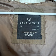 子供用　コート　ZARA SIZE6 116cmの画像