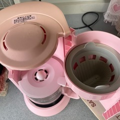 キティちゃんのコーヒーメーカーの画像