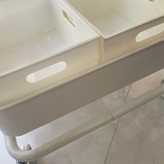 お値下げ！【イケア ロースゴクワゴン 付属品付き】引き取り限定の画像