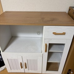 本日18時半以降受け取り可能　食器棚の画像