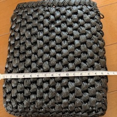 ビニールひもバッグ　スマホ ショルダー バの画像