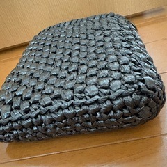 ビニールひもバッグ　スマホ ショルダー バの画像