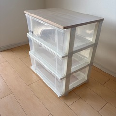 お取り引き予定収納BOX3段の画像