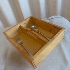 木製カトラリーケースの画像