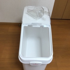 米びつ 米櫃 こめびつ 50kg 特大 ホイール付の画像