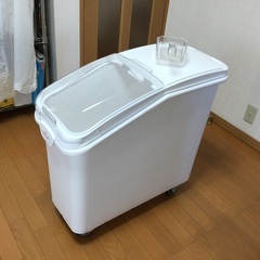 米びつ 米櫃 こめびつ 50kg 特大 ホイール付の画像