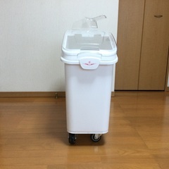 米びつ 米櫃 こめびつ 50kg 特大 ホイール付の画像