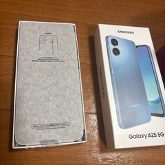 携帯電話　Galaxy A25 の画像