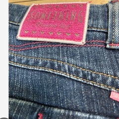 女児　something160ジーンズ　の画像