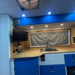 トヨタ　コースター　移動事務室車(キャンピング仕様)の画像