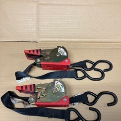 🚚荷締めラチェットベルト２本の画像