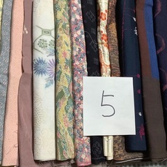 着物リメイク仕立て端布の画像