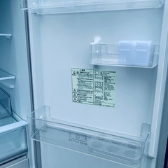 🌸ニトリ ノンフロン2ドア冷凍冷蔵庫  NR-274LBKの画像