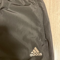 adidas アディダス 長ズボン ジャージ 黒 2XLの画像