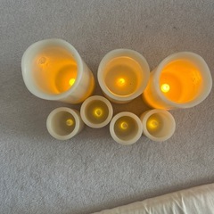 ろうそく風しょうめい照明の画像