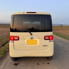 ダイハツ タント 車検付き‼️ パワースライドドア ナビ Bluetooth シートカバー 乗って帰れます。の画像