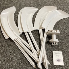 未使用　エアコン 風よけ装置 空調ファン シーリングファンの画像