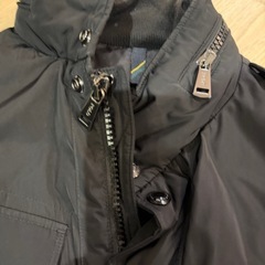 ポロ ラルフローレン M-65 フィールド ダウンジャケット フード付き ブラックの画像