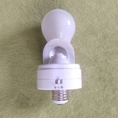 センサー付き電球ソケットの画像