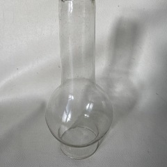 オイルランタン ランプ パーツ ガラス製 古い ホヤ 4点セット 気泡の入った ホヤ 中古品  の画像