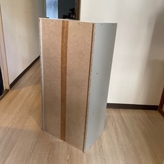 グレーホワイト　カラーボックスの画像