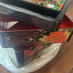 重箱　昭和レトロの画像