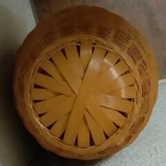 竹細工オブジェの画像