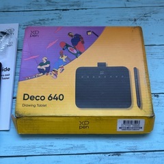XP PEN deco 640 ペンタブレットの画像