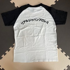 リアルジャパンプロレス　ラグランTシャツ(S)の画像