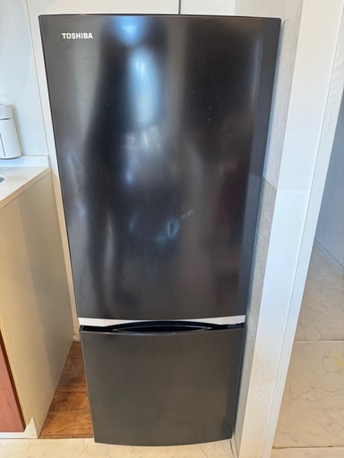 東芝 冷蔵庫 GR-R15BS(K) 2020年製 153L 黒