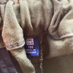 ユニクロ　子供用150センチ古着の画像