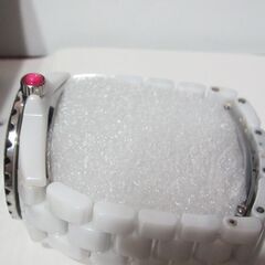 💗ファッションウオッチ💗ホワイトセラミックケース　メンズ・レディース兼用使用出来ますの画像