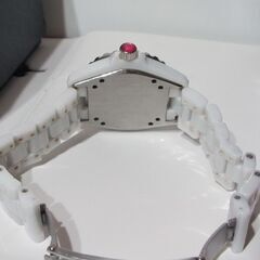 💗ファッションウオッチ💗ホワイトセラミックケース　メンズ・レディース兼用使用出来ますの画像