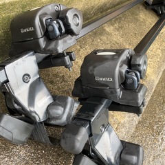 中古   INNO キャリアセット スクエアベース 日産Leaf ZE1系 【INSUT/K696/INB127BK】の画像