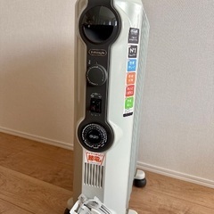 デロンギ オイルヒーター HJ0812／美品・動作確認済・赤ちゃんや高齢者にも安心✨の画像