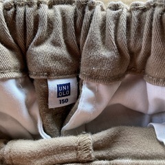 ユニクロ　子供用150センチ古着の画像