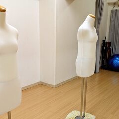 和装用トルソー 2台セット（着付け練習・着物ディスプレイ）の画像