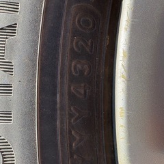 フィットタイヤ付きホイール4本セット
の画像