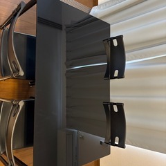 黒テーブル+黒椅子の画像