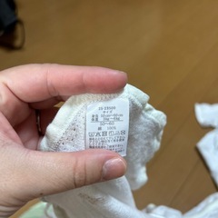 肌着7枚セットの画像