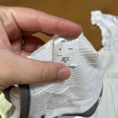 肌着7枚セットの画像