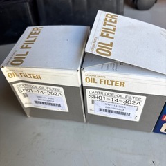 オイルフィルター各種の画像