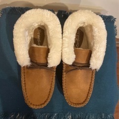 Carnival Joy ムートンブーツ 茶色　サイズM L新品　モカシンの画像