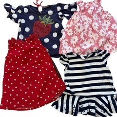 80サイズ　TOCCA ラルフローレン　女の子　夏服7点セットの画像