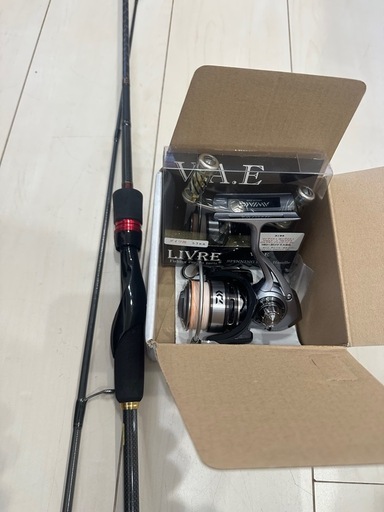 Daiwaアジング、タックル
リブレハンドルset