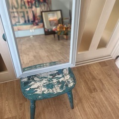 お洒落な鏡の画像