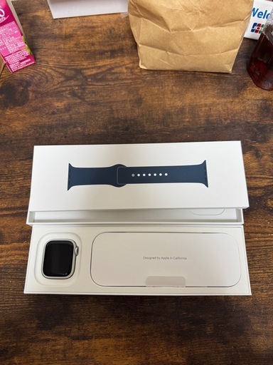 【1/15まで！】Apple Watch series9 41mm  GPSモデル シルバー　バンド S/M MR903J/A